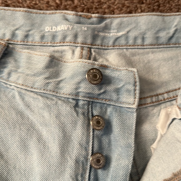 Old Navy slouchy jeans size 14 - Picture 3 of 7